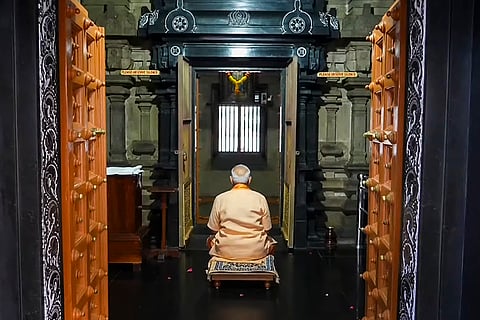 PM at Vivekananda Rock Memorial